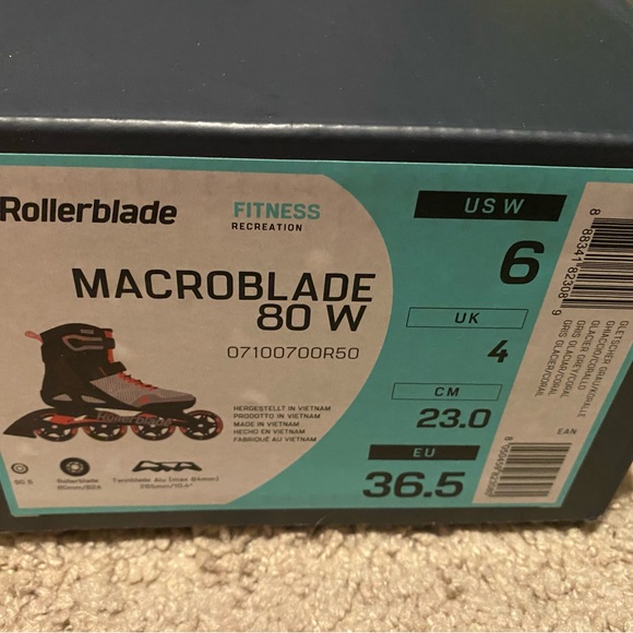 Rollerblade Women's Macroblade 80 Inline Skates US W6 - Picture 5 of 6